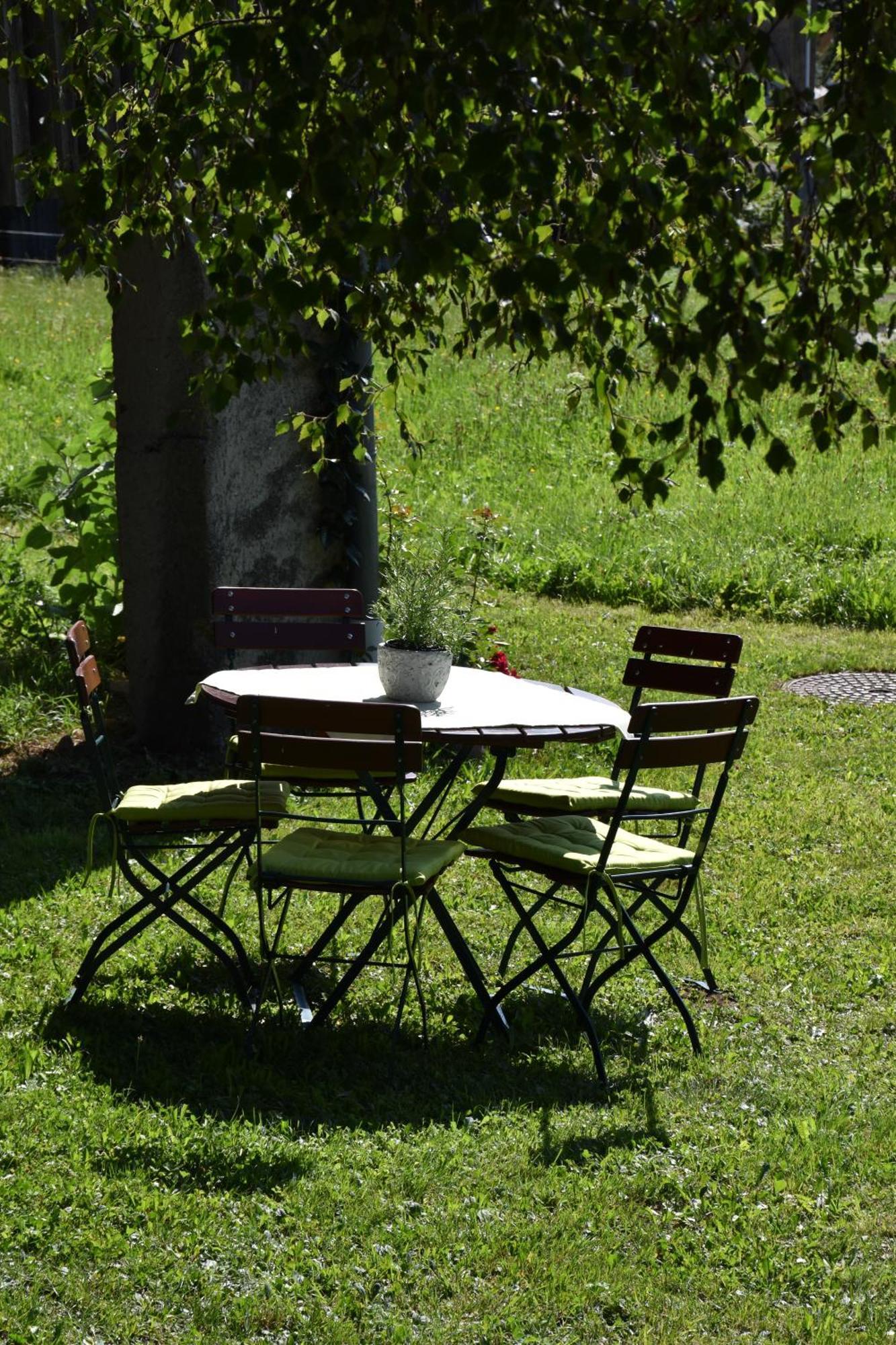 Ferienwohnung Brittenberg Alpaka Schwarzenberg im Bregenzerwald Buitenkant foto